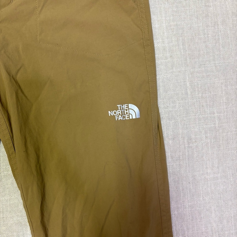 The North Face Boy Large 14-16 Tan Nylon Dry Fast Pants Lightweight Summer - Picture 2 of 6